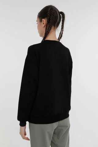 Lumberjack WB ANNA 16 4PR Siyah Kadın Sweatshirt