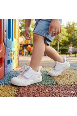 Vicco Sepira İlk Adım Bebek Ortopedik Kelebek Çocuk Spor Ayakkabı BEYAZ
