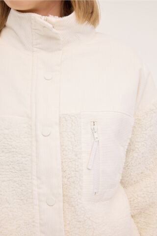 Lumberjack WL REGINA 6GF1003 4PR Ekru Kadın Mont