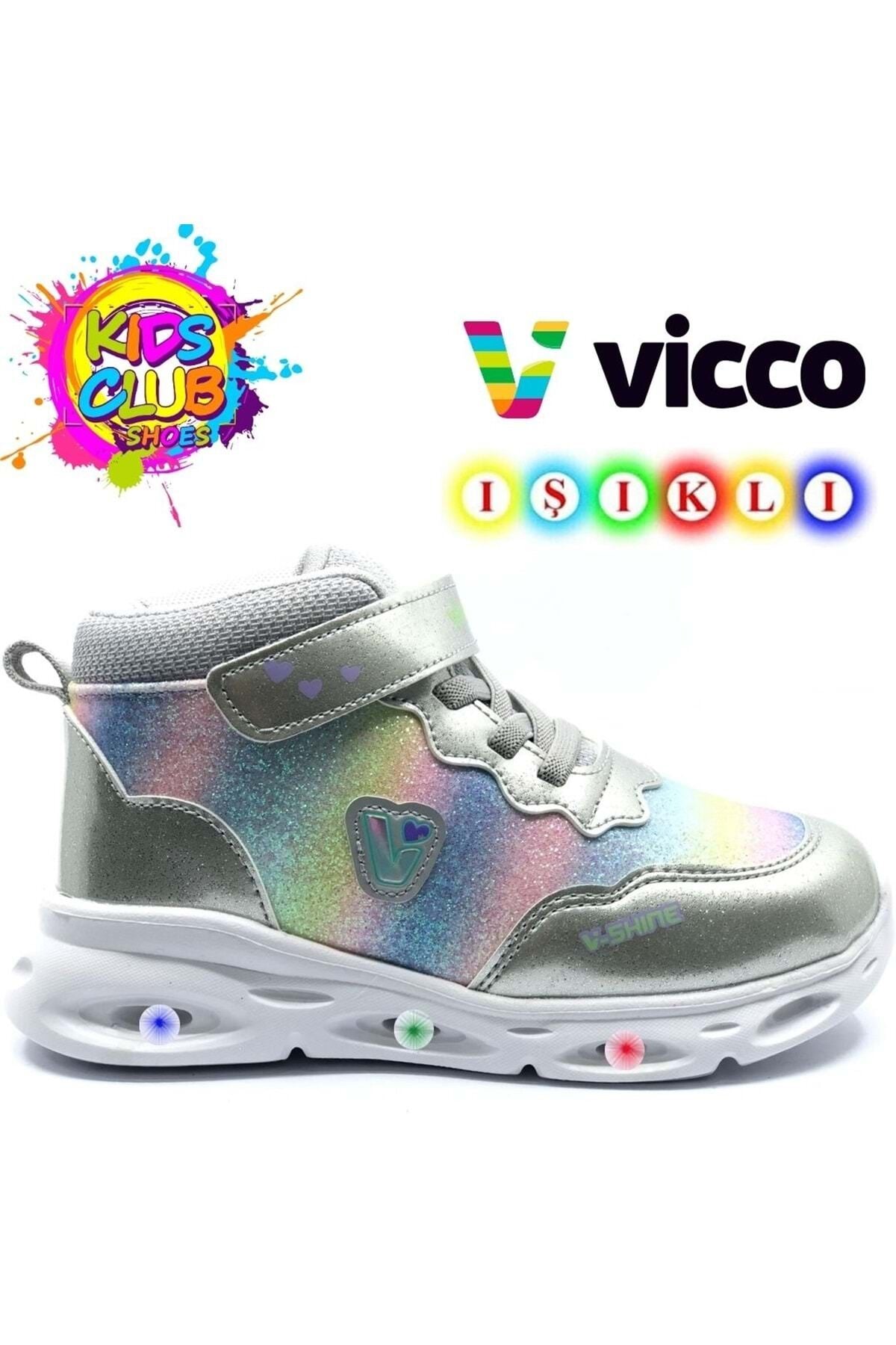 Vicco Poni Phylon Ortopedik Işıklı Çocuk Bot GÜMÜŞ