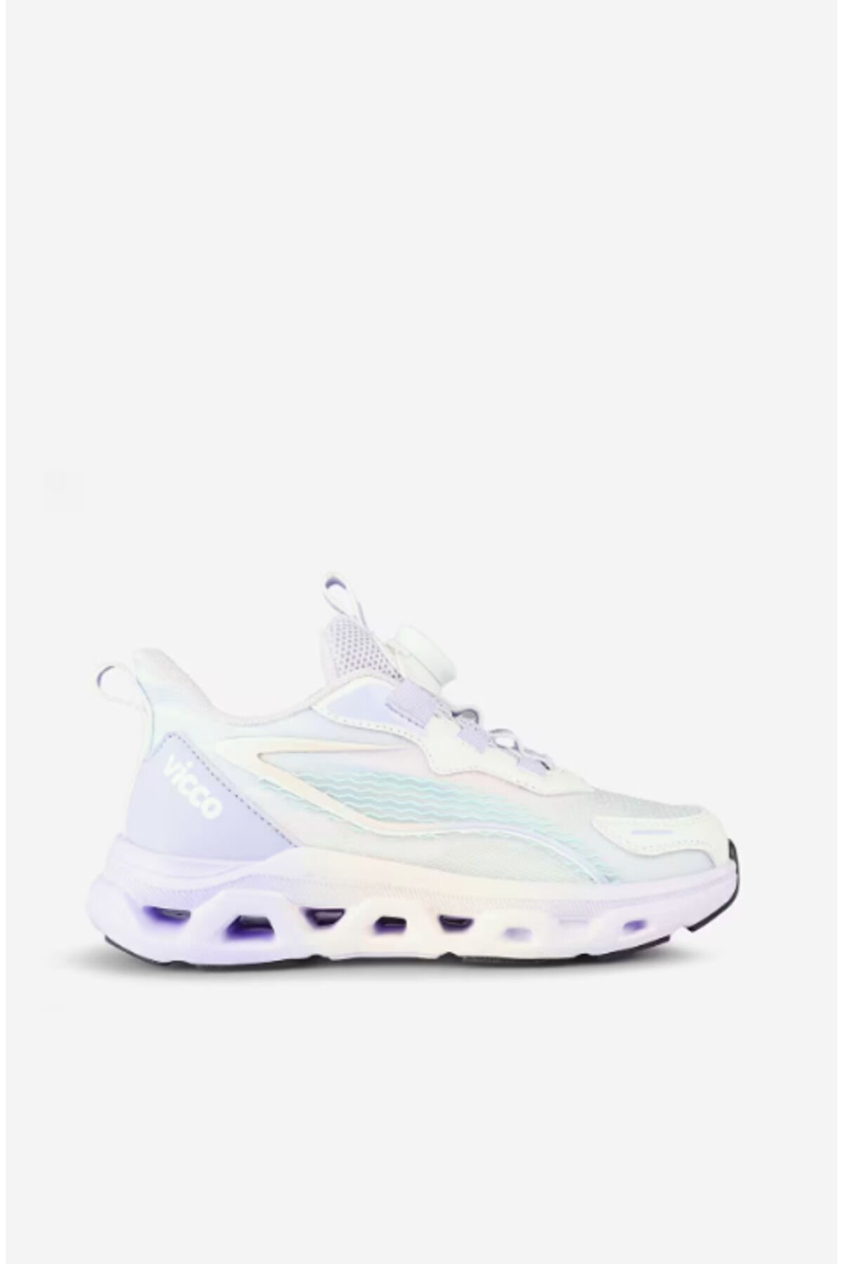 Vicco Vektor Lila Kız Çocuk Akıllı Bağcıklı Spor Ayakkabı