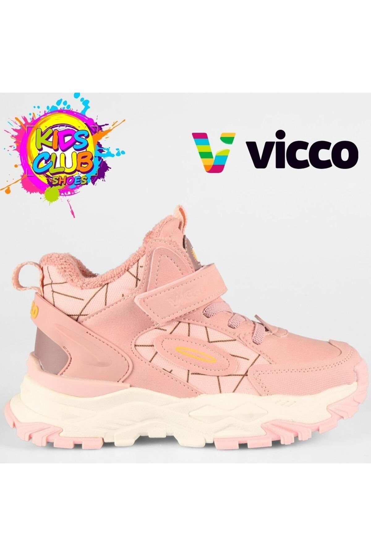 Vicco Tura Ortopedik Kauçuk Taban Ortopedik Çocuk Bot PUDRA