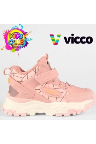 Vicco Tura Ortopedik Kauçuk Taban Ortopedik Çocuk Bot PUDRA