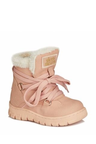 Vicco Kappa Kürklü Kız Bebe Pudra Bot