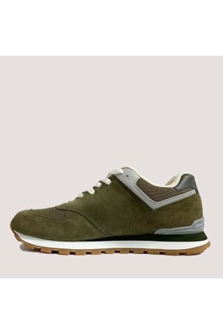 Hammer Jack Chile Sneaker Deri Erkek Ayakkabı - Haki-turuncu