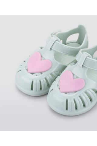IGOR S10310-026 Tobby Gloss Love Unisex Çocuk Sandalet MİNT