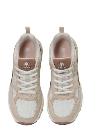 Lumberjack BONTE 4FX Bej Kadın Spor Ayakkabı