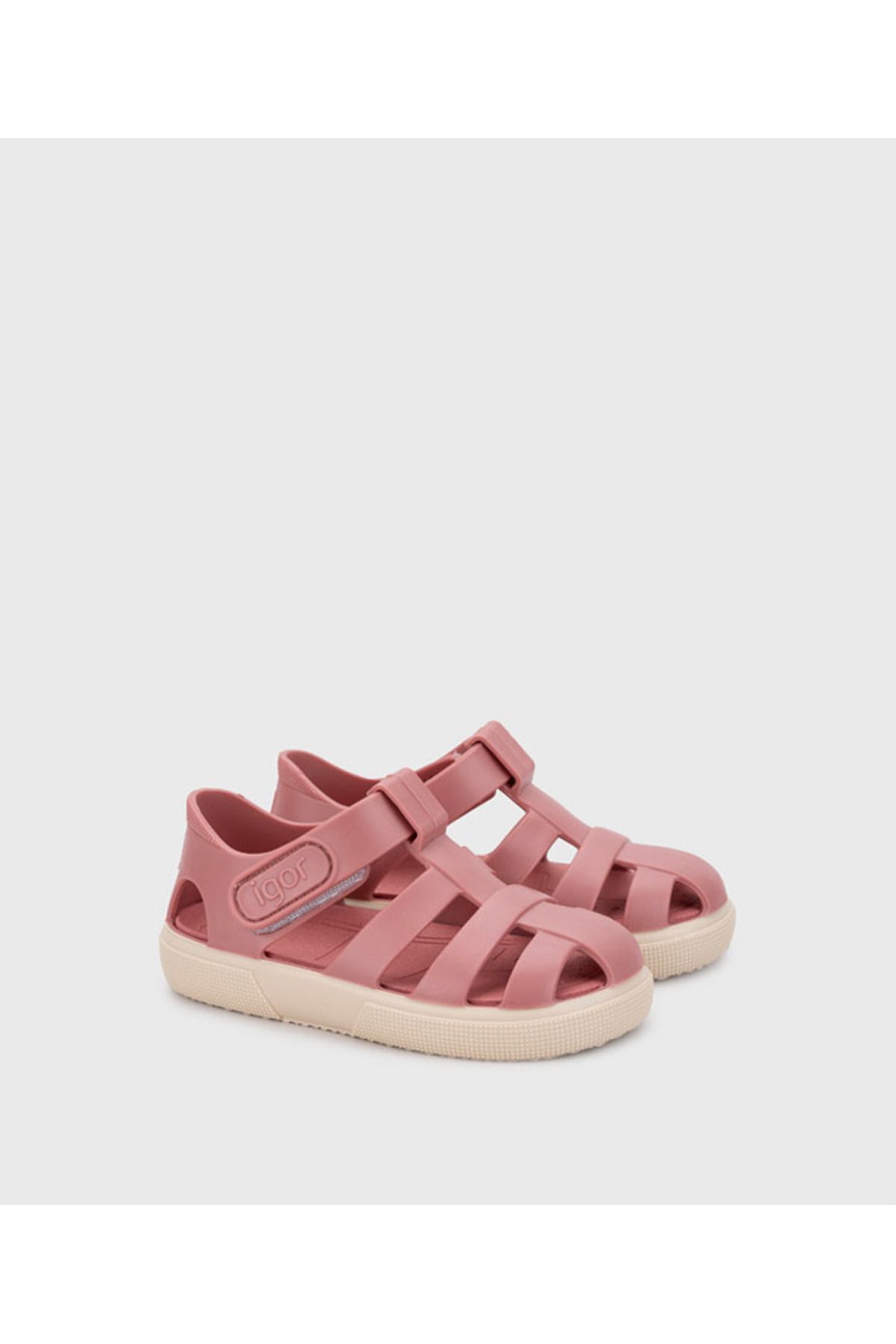 IGOR BAY YENİ PEMBE ÇOCUK SANDALET