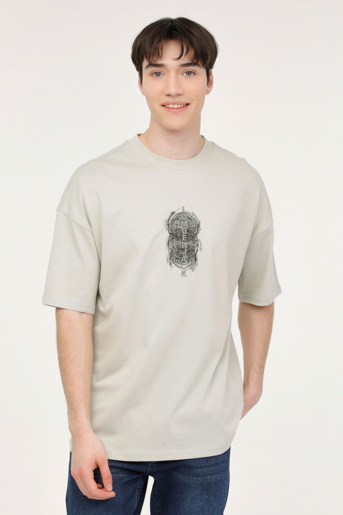 Lumberjack ML TENRO 11UT1008 4FX Olive Erkek Kısa Kol T-Shirt