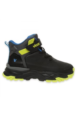 Vicco 869.F24K472 Agora Filet Phylon Trekking Siyah-Beyaz Çocuk Bot