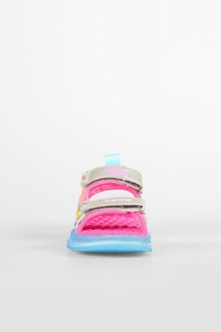 Vicco Can Işıklı Kız Çocuk Sandalet Fuşya