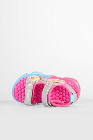 Vicco Can Işıklı Kız Çocuk Sandalet Fuşya