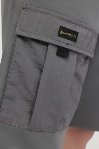 Lumberjack ML UTHAR 20UT1016 4FX Antrasit Erkek Şort