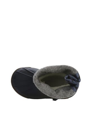 IGOR W10210 Topo Ski Camo Çocuk Kürklü Lacivert Kar Botu