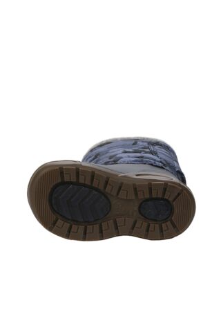 IGOR W10210 Topo Ski Camo Çocuk Kürklü Lacivert Kar Botu