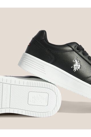 U.S. Polo Assn. Coster 5PR Erkek Sneaker Ayakkabı-Siyah