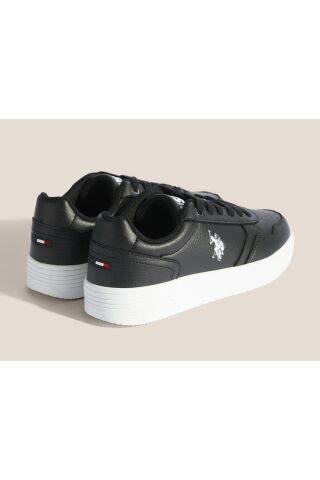 U.S. Polo Assn. Coster 5PR Erkek Sneaker Ayakkabı-Siyah