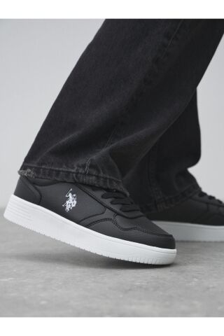 U.S. Polo Assn. Coster 5PR Erkek Sneaker Ayakkabı-Siyah