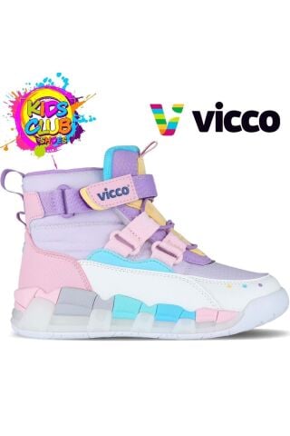 Vicco Filet Işıklı Phylon Spor Ayakkabı Çocuk Beyaz 946.F24K.426