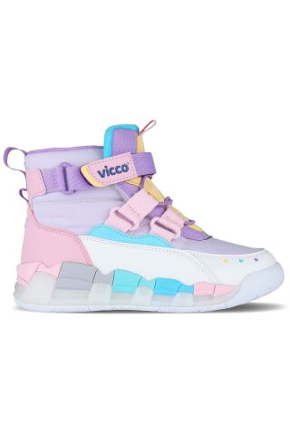 Vicco Filet Işıklı Phylon Spor Ayakkabı Çocuk Beyaz 946.F24K.426