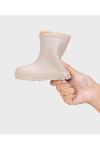 IGOR Yogi Borreguito İçi Kürklü Unisex Çocuk Yağmur Çizmesi BEJ