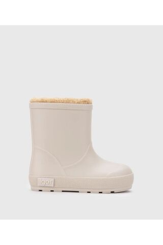 IGOR Yogi Borreguito İçi Kürklü Unisex Çocuk Yağmur Çizmesi BEJ