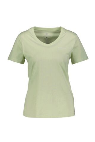 Lumberjack Basic Kadın Tişört Yeşil W-ct126 101349492