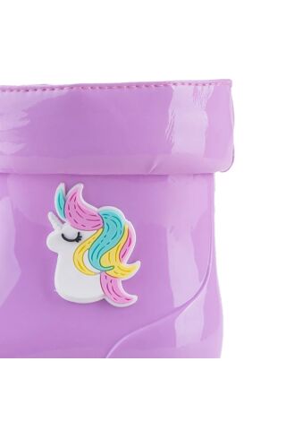IGOR W10253 Bimbi Unicorn Yağmur Çizmesi Malva/Mor