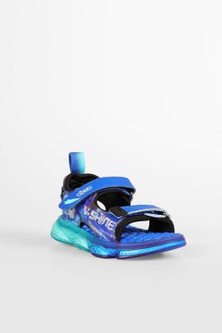 Vicco Felipe Patik Işıklı Phylon Sandalet Mavi