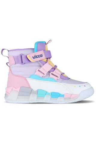 Vicco Lesi Içi Yünlü Ortopedik Çocuk Bot Beyaz