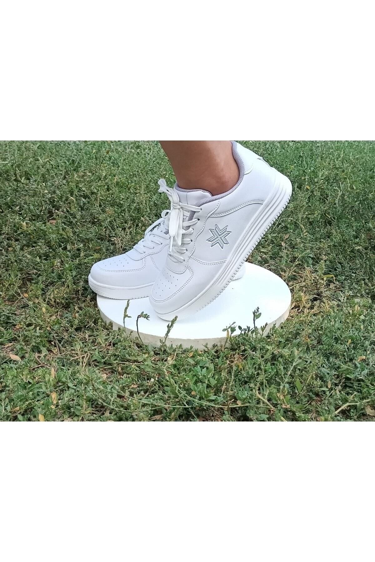 BUCKHEAD  BASE BEYAZ UNİSEX SNEAKER