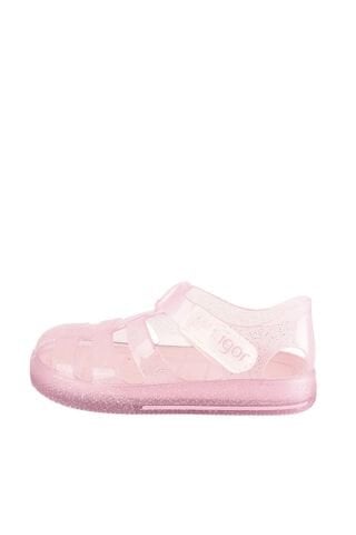IGOR S10265 Star Glitter Çocuk Simli Pembe Sandalet S10265-IGR049