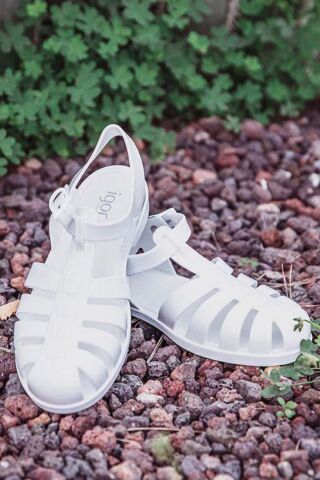 IGOR Biarritz Kadın Beyaz Sandalet S10258