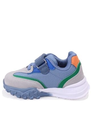Vicco Surf 346B25K253 Mavi Ortopedik Günlük Erkek Çocuk Spor Ayakkab