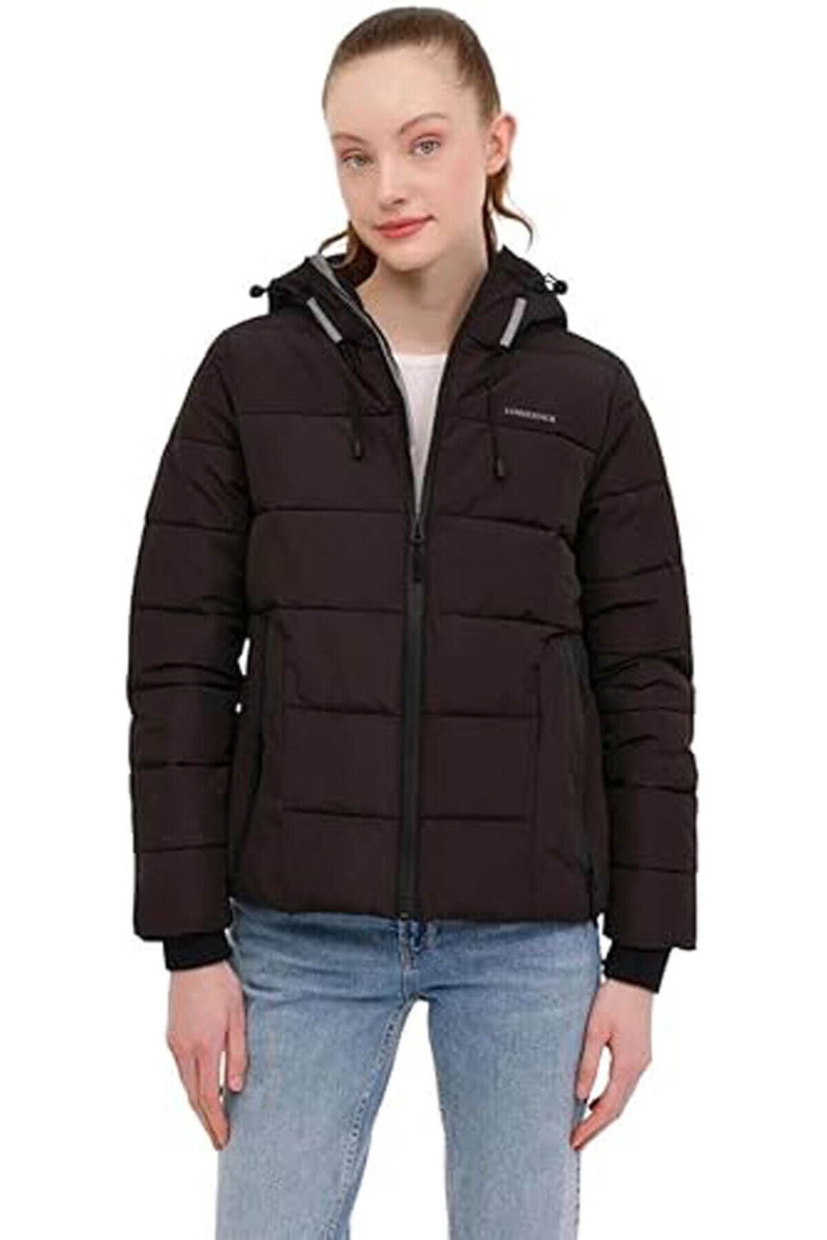 Lumberjack 5W Wl Apreskı 2Sn31 5Pr Siyah Kadın Kaban A102026859