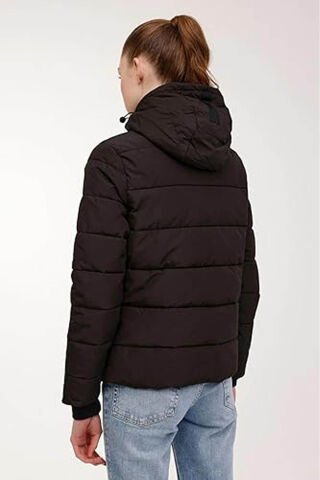 Lumberjack 5W Wl Apreskı 2Sn31 5Pr Siyah Kadın Kaban A102026859
