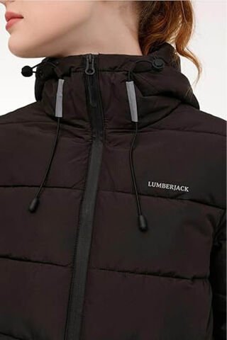 Lumberjack 5W Wl Apreskı 2Sn31 5Pr Siyah Kadın Kaban A102026859