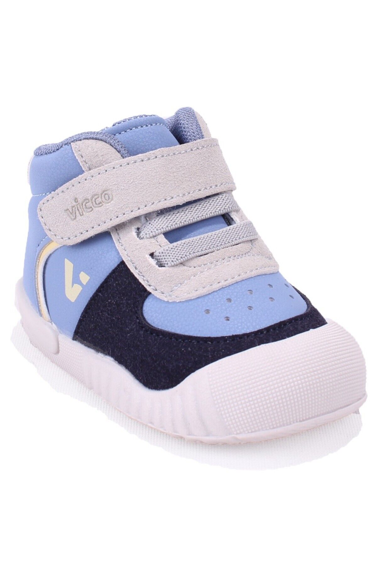 Vicco Soli II 946E25K402 Mavi Ortopedik Erkek Bebe Spor Bot