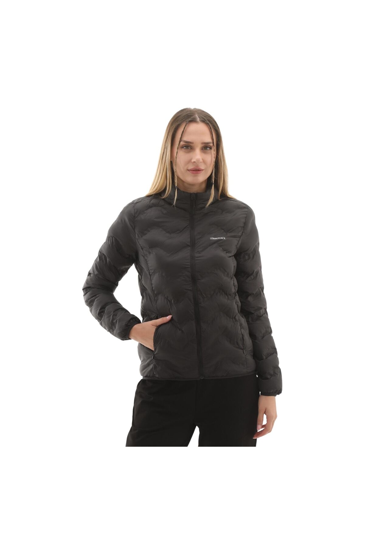 Lumberjack 5W Wl 1Star 5Pr Kadın Mont A102032908 Sıyah