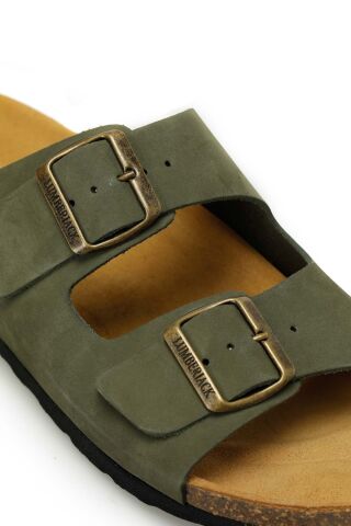 Lumberjack MENDY LTH 5FX Haki Erkek Terlik