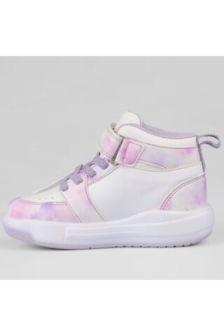 Vicco Yenni Phylon Kauçuk Taban Ortopedik Işıklı Çocuk Bot LİLA