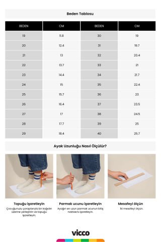 Vicco Mercan Basic Kız Çocuk Gri Bot