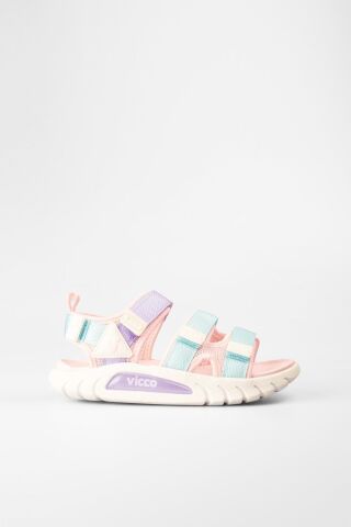 Vicco VİCCO CUBE KIZ ÇOCUK SANDALET PUDRA