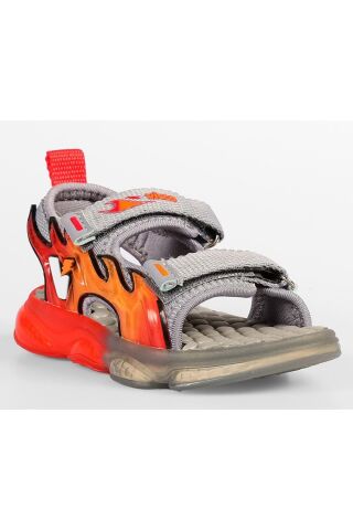 Vicco Jack Ortopedik Işıklı Çocuk Sandalet GRİ