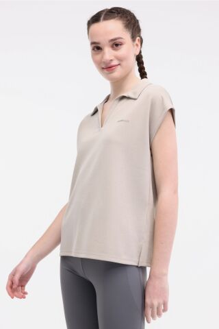 Lumberjack WL RAIN 11SS181 5FX Haki Kadın Kısa Kol T-Shirt