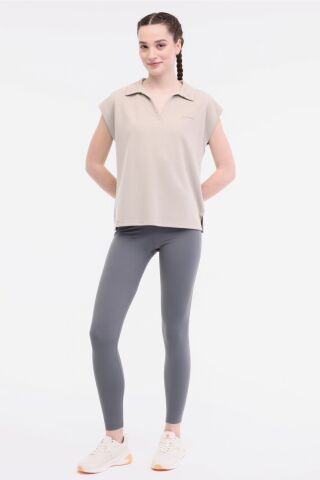 Lumberjack WL RAIN 11SS181 5FX Haki Kadın Kısa Kol T-Shirt