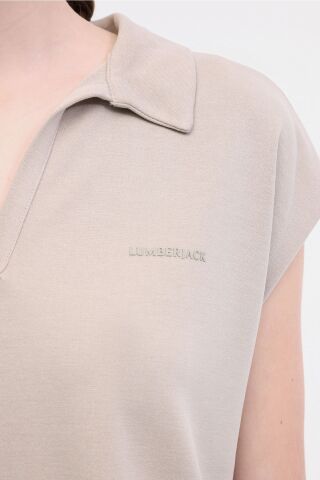 Lumberjack WL RAIN 11SS181 5FX Haki Kadın Kısa Kol T-Shirt