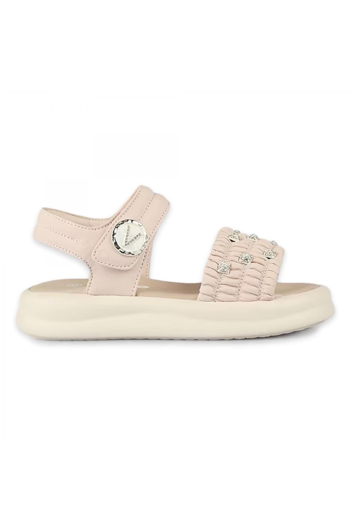 Vicco 321.P26Y.182 Sandra Patik Pudra Kız Çocuk Sandalet