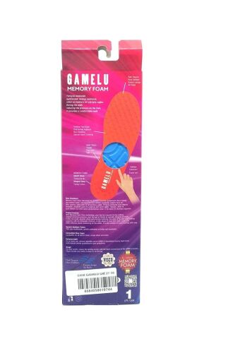 Gamelu Gri Renk Ortopedik Memort Foam Visco Tabanlık GAMELU
