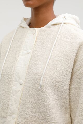 Lumberjack W-ct2008 Hannah Teddy Jac Ekru Kadın